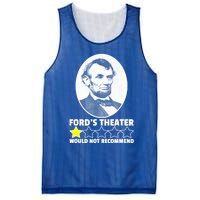 Theater Would Not Recommend 1Star Abraham Lincoln Mesh Reversible Basketball Jersey Tank