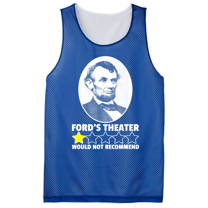 Theater Would Not Recommend 1Star Abraham Lincoln Mesh Reversible Basketball Jersey Tank