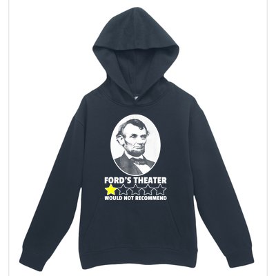 Theater Would Not Recommend 1Star Abraham Lincoln Urban Pullover Hoodie