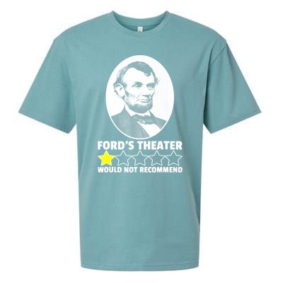 Theater Would Not Recommend 1Star Abraham Lincoln Sueded Cloud Jersey T-Shirt