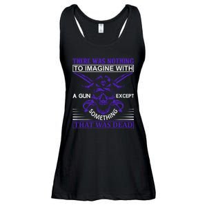 There Was Nothing To Imagine With A Gun Except Something That Was Dead Ladies Essential Flowy Tank