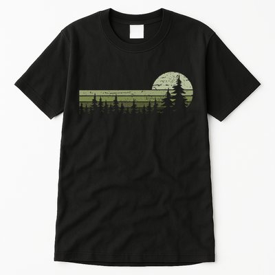 Trees Wildlife Nature Vintage Forest Tall T-Shirt