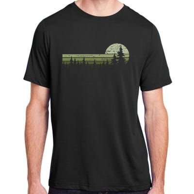 Trees Wildlife Nature Vintage Forest Adult ChromaSoft Performance T-Shirt