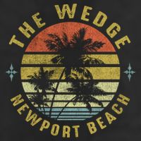 The Wedge Newport Beach Retro Palm Sunset Meaningful Giftbeach Design Gift 11oz C Handle Ceramic Mug