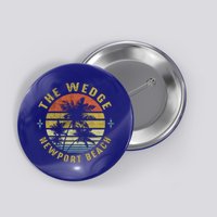 The Wedge Newport Beach Retro Palm Sunset Meaningful Giftbeach Design Gift Button
