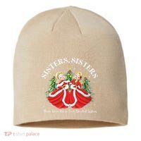 There Were Never Such Devoted Sisters Christmas Xmas Pajamas Sustainable Beanie
