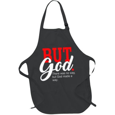 There was no way but God Full-Length Apron With Pockets