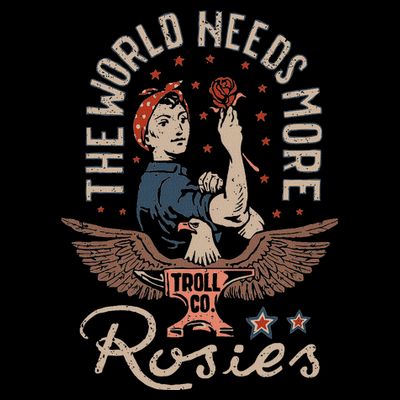 The World Needs More Rosies Funny Design T-Shirt