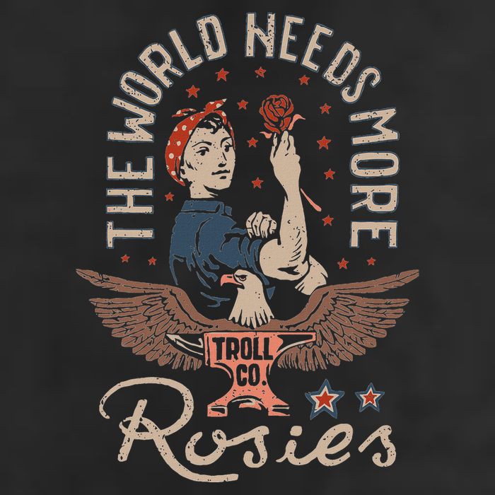The World Needs More Rosies Funny Design 25L Jumbo Tote