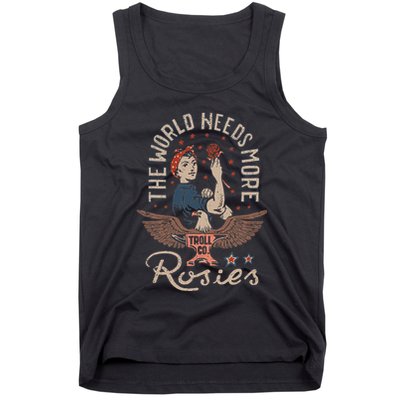 The World Needs More Rosies Funny Design Tank Top