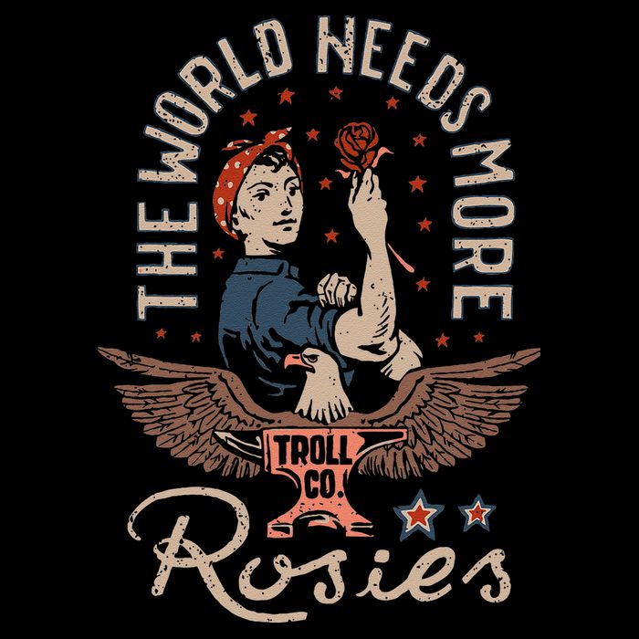 The World Needs More Rosies Funny Design Premium T-Shirt