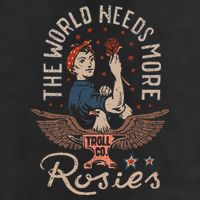 The World Needs More Rosies Funny Design Hat