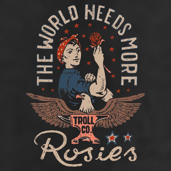The World Needs More Rosies Funny Design Hat
