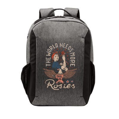 The World Needs More Rosies Funny Design Vector Backpack