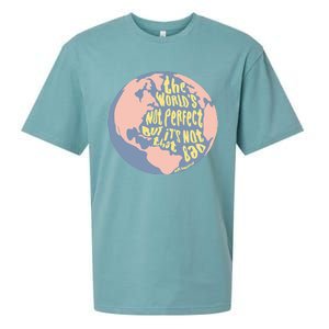 The WorldS Not Perfect But ItS Not That Bad Benjamin Sueded Cloud Jersey T-Shirt