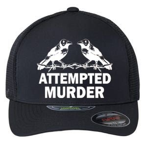 Two Crows Attempted Murder Flexfit Unipanel Trucker Cap