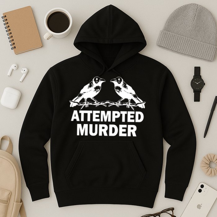 Two Crows Attempted Murder Hoodie