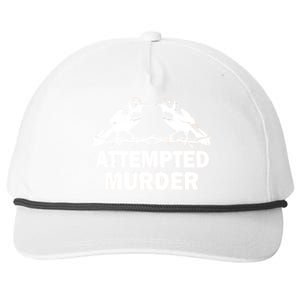 Two Crows Attempted Murder Snapback Five-Panel Rope Hat