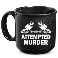 Two Crows Attempted Murder 15oz Campfire Ceramic Mug