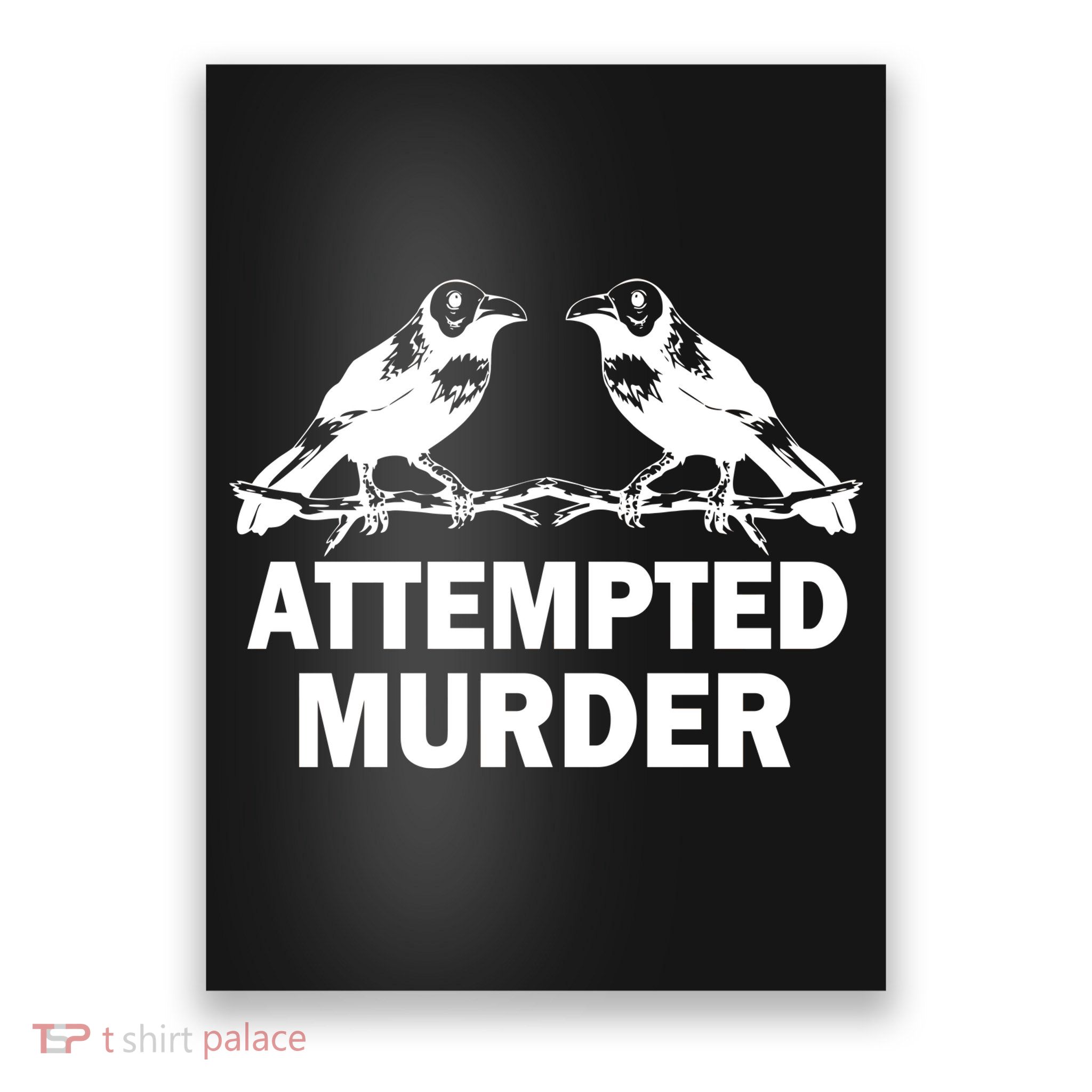 Two Crows Attempted Murder Poster