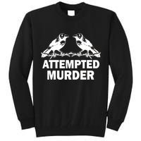 Two Crows Attempted Murder Tall Sweatshirt