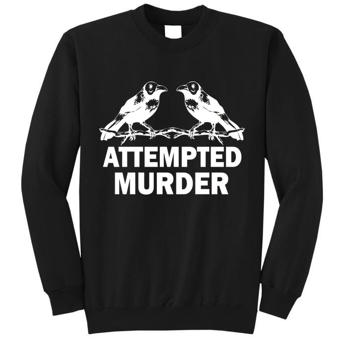 Two Crows Attempted Murder Tall Sweatshirt