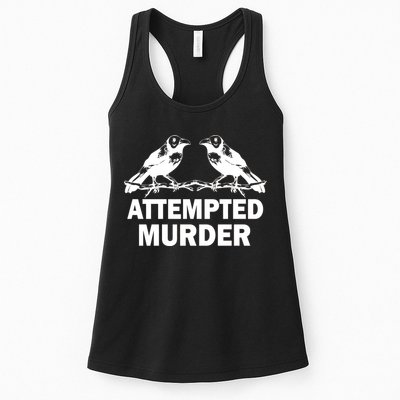 Two Crows Attempted Murder Womens Tank Top