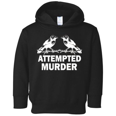 Two Crows Attempted Murder Toddler Hoodie