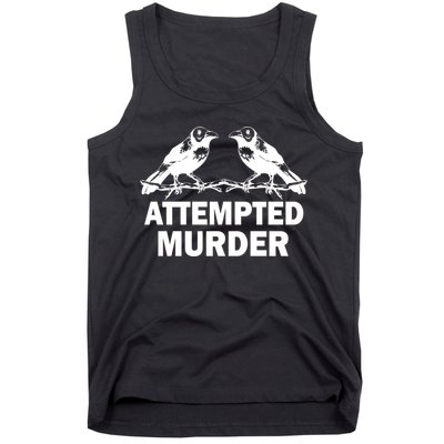 Two Crows Attempted Murder Tank Top