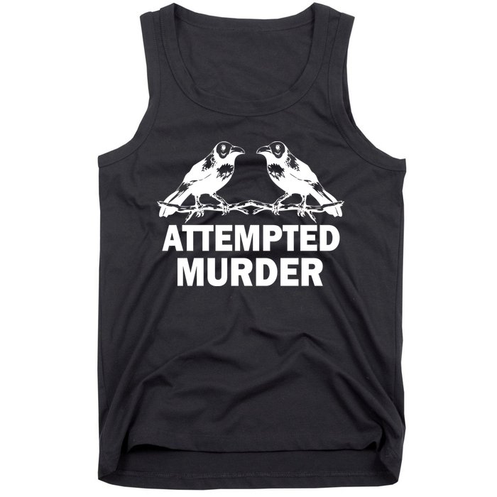 Two Crows Attempted Murder Tank Top