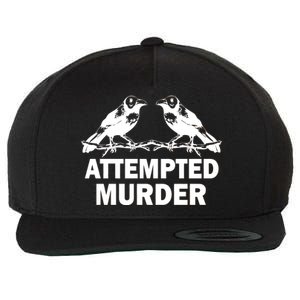 Two Crows Attempted Murder Wool Snapback Cap