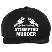 Two Crows Attempted Murder Wool Snapback Cap