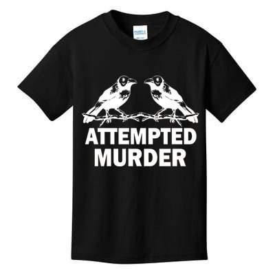 Two Crows Attempted Murder Kids T-Shirt
