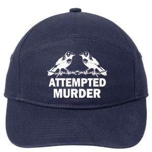 Two Crows Attempted Murder 7-Panel Snapback Hat