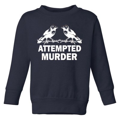 Two Crows Attempted Murder Toddler Sweatshirt