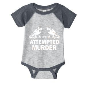 Two Crows Attempted Murder Infant Baby Jersey Bodysuit