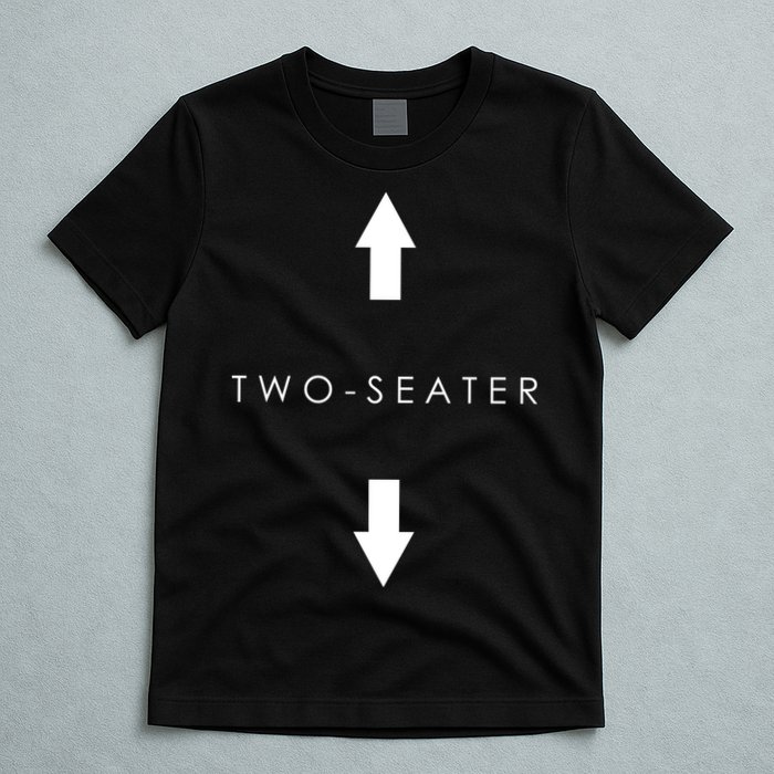 Two-Seater Arrow Classic Logo T-Shirt