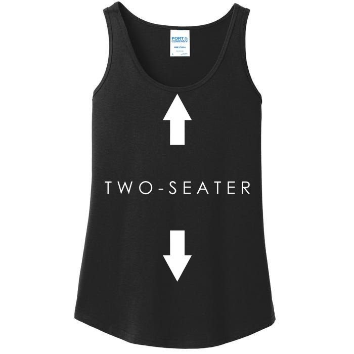 Two-Seater Arrow Classic Logo Ladies Essential Tank