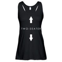 Two-Seater Arrow Classic Logo Ladies Essential Flowy Tank