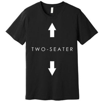 Two-Seater Arrow Classic Logo Premium T-Shirt