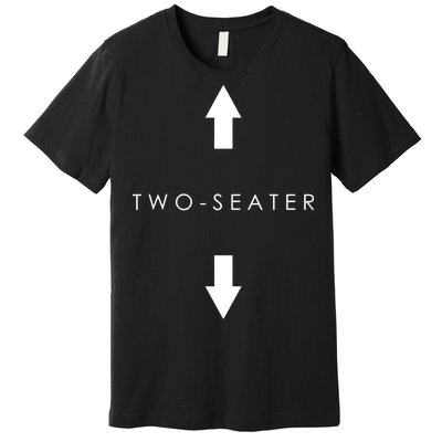 Two-Seater Arrow Classic Logo Premium T-Shirt