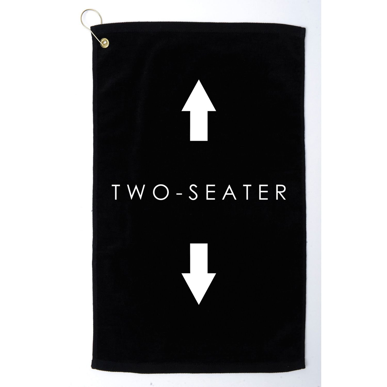 Two-Seater Arrow Classic Logo Golf Towel