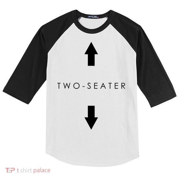 Two-Seater Arrow Classic Logo Kids Colorblock Raglan Jersey