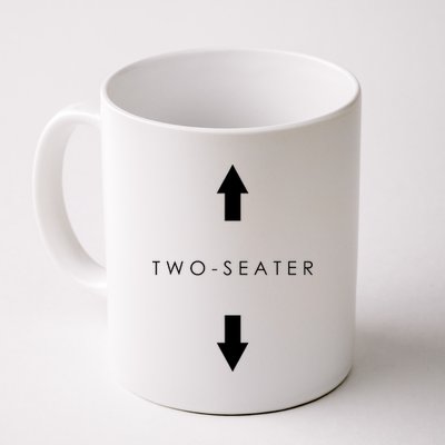 Two-Seater Arrow Classic Logo Coffee Mug