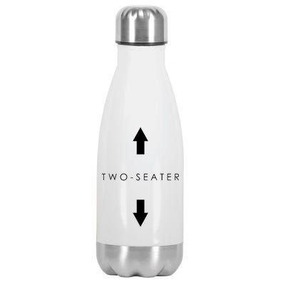 Two-Seater Arrow Classic Logo Stainless Steel Insulated Water Bottle