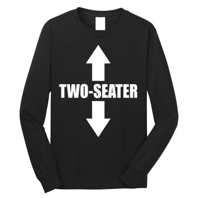 Two Seater Arrow Funny Long Sleeve Shirt