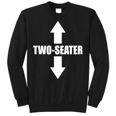 Two Seater Arrow Funny Sweatshirt