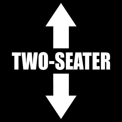 Two Seater Arrow Funny T-Shirt