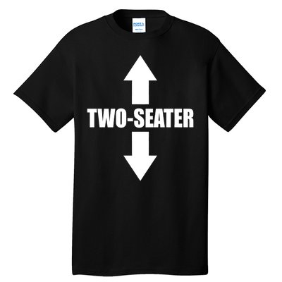 Two Seater Arrow Funny Tall T-Shirt