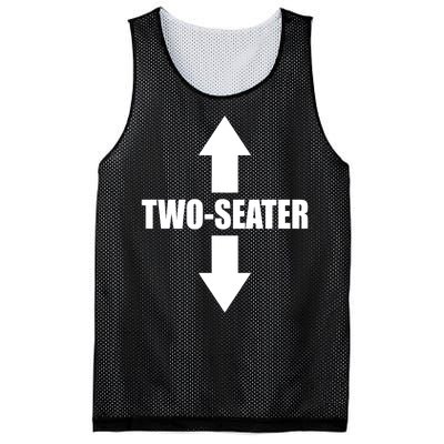 Two Seater Arrow Funny Mesh Reversible Basketball Jersey Tank